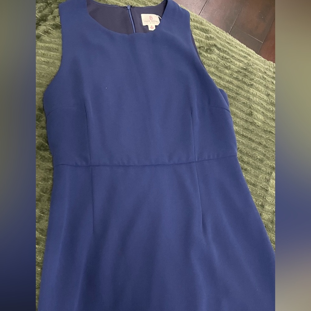 Julie Brown Navy Sleeveless Dress